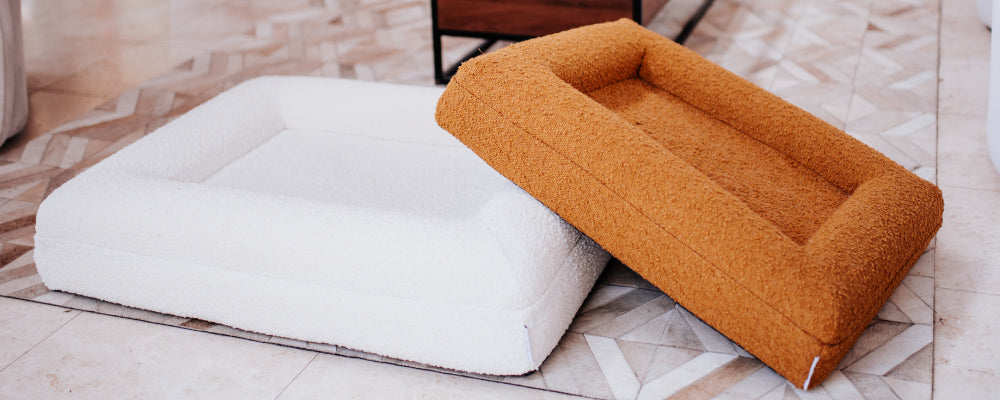 Pethijos España - Camas para perros ortopedicas viscoelasticas - 2 camas juntas en banner