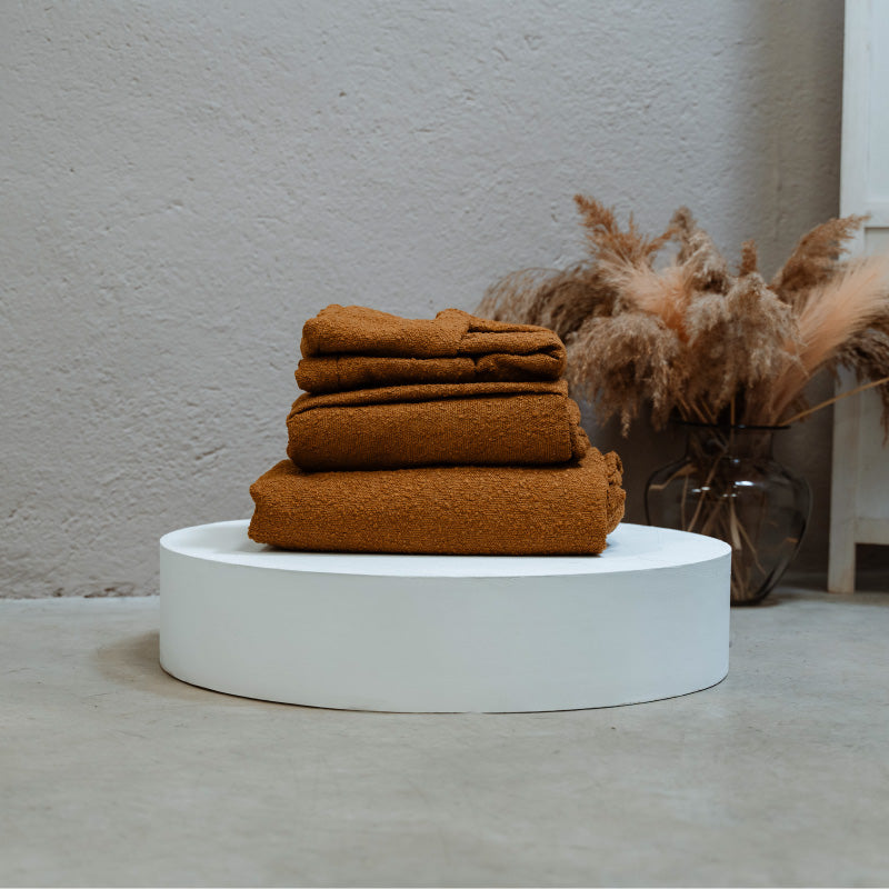 Pethijos Espana - Camas para perros ortopedicas viscoelasticas - funda modelo boucle ocre foto principal