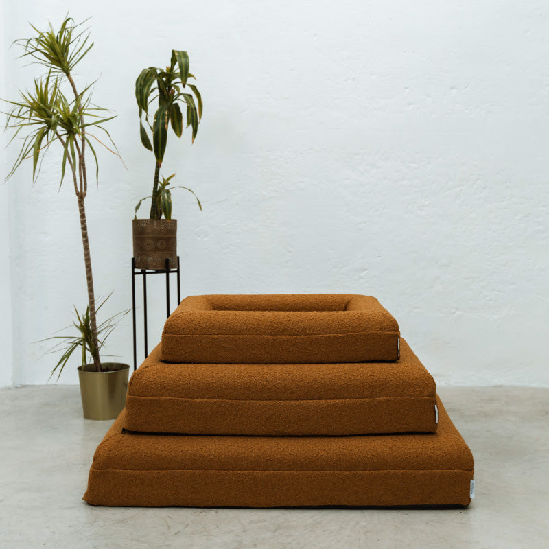 Pethijos Espana - Camas para perros ortopedicas viscoelasticas - funda modelo boucle cama pequeña, mediana y para perros grandes