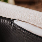 Pethijos Espana - Camas para perros ortopedicas viscoelasticas - detalle cierre alta calidad