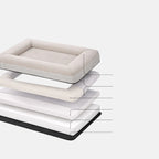 Camadas da cama ortopédica Pethijos