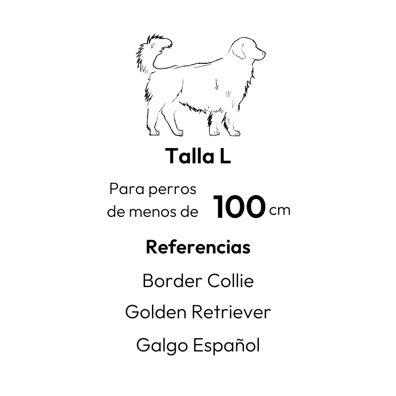 guia de tallas tamaño l
